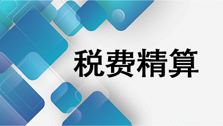 税费精算